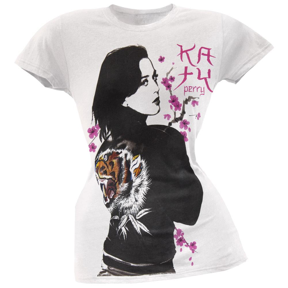 Katy Perry Katy Perry Cherry Blossom Juniors TShirt XLarge