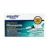 Equate Miconazole 3-Day Vaginal Cream Treatment, 2% External Vulvar Cream And 200 Mg Suppositories With Disposable Applicators