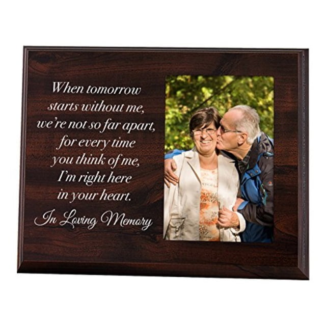 In Memory of Loved One Wood Picture Frame Holds 4 X 6 Photo Bereavement Gifts Condolence Gifts Remembrance Gifts Sympathy Gifts Memorial Gifts Those We Love Don't Go Away