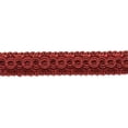 thumbnail image 1 of 1/2" (1cm) Basic solid Collection Scroll Gimp Braid Trim (Style# 0050SG), Dark Wine Red #E10 (Dark Burgundy Red) 54.6 Yards (164 ft/50m), 1 of 1