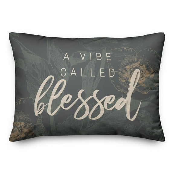 Creative Products A Vibe Called Blessed 20 x 14 Indoor / Outdoor Pillow