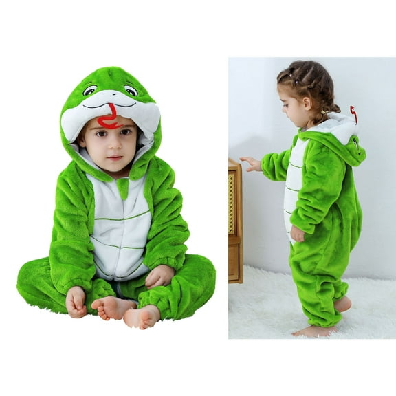 Baby Cute Hooded Jumpsuit Cartoon Animal Outfit Long Sleeve Bodysuit Baby Christmas Gifts Girl Outfitss