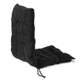 thumbnail image 3 of SINGES Rocking Chair Cushion and Pads Corduroy Chair Cushion with Ties Back and Seat Cushion for Desk Chair, Dining Chairs, Kitchen Chair, Lounge Chair 17.5x39 in, 3 of 6