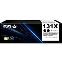 131X  CF210X  Toner Cartridges Compatible for HP 131X  for  LaserJet Pro 200 Color M251n M251nw ,MFP M276n M276nw Pritner （ 2 Pack Black )