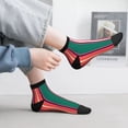 thumbnail image 4 of Salouo Vertical Stripes Pattern Unisex Middle Tube Socks,Middle-Finger Knee High Socks Over The Calf Tube Stocking Crew Stockings for Women and Men Tube Socks, 4 of 8