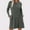 Green, variant on MKLEKYY Women's Sweater Women's Long Sleeved Dress Women's Belted Pocket Stylish Sweater Dress