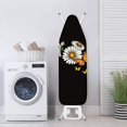thumbnail image 3 of HELLHERO Extra Thick Ironing Board Cover and Pad, 15x54 Ironing Board Cover, Resist Scorching and Staining,Elastic Edges, Daisy Butterfly, 3 of 5