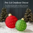 thumbnail image 2 of Juego de adornos navideños Best Choice, 2 piezas con 180 luces LED, 2 of 8