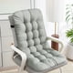 thumbnail image 4 of Cojín de Oficina de Color Liso | Cojín Integrado y Grueso para Sillón Reclinable o Mecedora de Invierno | Nylon y Spandex Gris | 94 X 44 Cm | 1 Unidad, 4 of 6