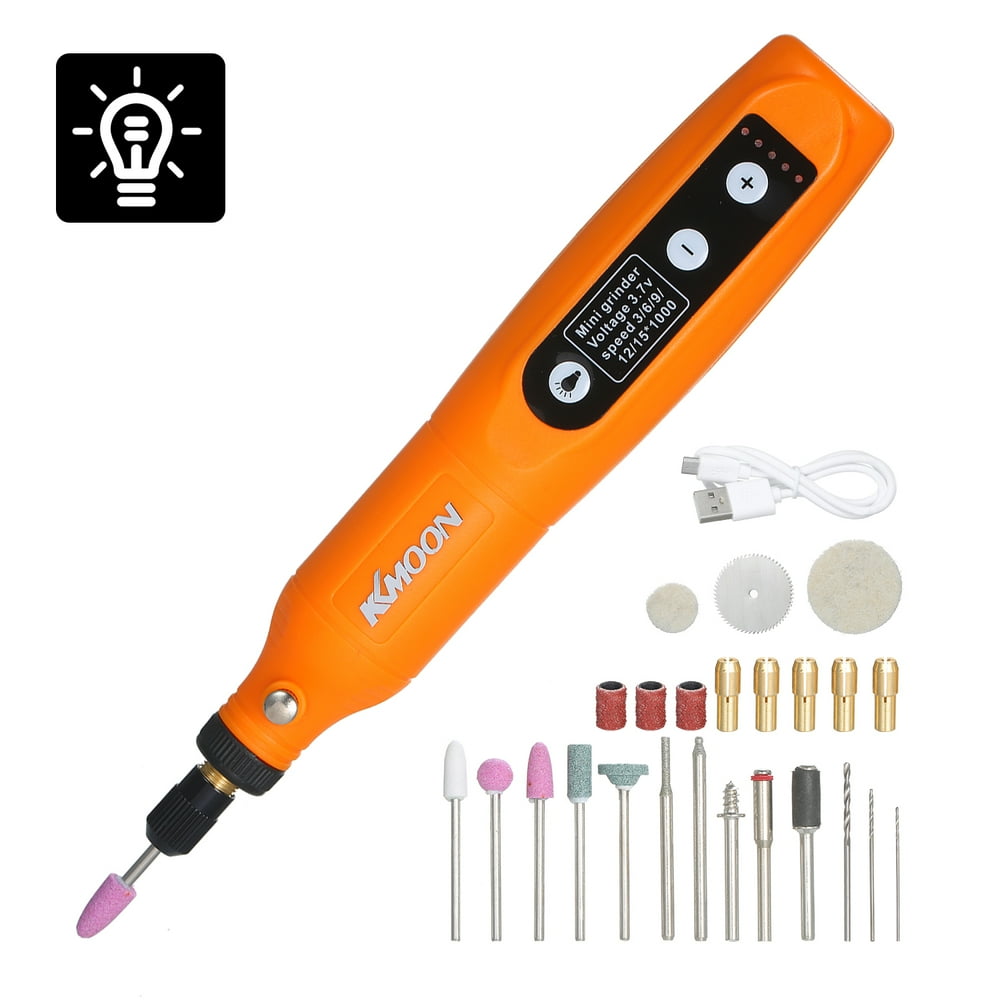5Speed Speed Speed Adjustment Mini Electric Grinder Tool Set USB