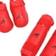 thumbnail image 3 of Espinilleras de MMA Macarena protección de empeine de piernas equipo de protección de boxeo de karate de Muay Thai Enlace rojo S, 3 of 5