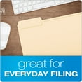 thumbnail image 4 of Pendaflex 1/3 Cut Recycled File Folder, Letter, 3/4 in Expansion, Mediumweight, Manila, Pack of 100, 4 of 5
