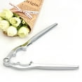 thumbnail image 3 of Shell Remover Nut Cracker Convenient Nutcracker Opener Portable Silver Walnut Opener Zinc Alloy Hazelnut Tongs, 3 of 9