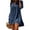 Navy Blue, variant on UVN Summer Swimsuit Coverups for Womens Chiffon Bikini Swimwear Beach Cover-Ups Ladies Loose Pom Pom Shirt Dress