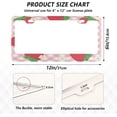 thumbnail image 3 of GZHJMY Strawberry Plaid License Plate Frames Set of 2, Universal Aluminum License Plate Holders 2 Holes Car Tag Frames Automotive Exterior Accessories with Screw Caps Decorative, 3 of 7