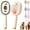 Beige, variant on Electric Spray Air Cushion Massage Comb, Electric Steaming Massage Hair Care Brush, Rechargeable All in One Self-Clean Water Mist Spray Hair Brush for Wet Dry Frizzy Curly Long Short Hair (Purple)