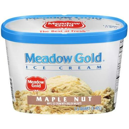 Meadow Gold Maple Nut Ice Cream, 48 oz - Walmart.com