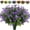 🔥 A_Hot#718, variant on Artificial Flowers Outdoor Fake Plants No Fade 7 Branches Faux Plastic for Garden Patio Home Decor Spring Summer