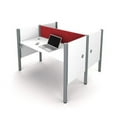 thumbnail image 3 of Bestar Pro-Biz Double Face-to-Face Workstation with 5 Privacy Panels, 3 of 5