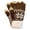 Coffee, variant on Winter Gloves,Knitted Cold Proof Plush Thickened Christmas Gloves Thermal Gloves Women Gloves for Cold Weather Clearance Black A