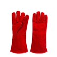 thumbnail image 1 of Guantes de jardinería TUNC cuero a prueba de espinas rojo 33 cm, 1 of 5
