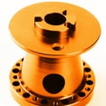 thumbnail image 3 of DNA Motoring HUB-ALU-M1-OR Aluminum Steering Wheel 6 -Hole Hub Adaptor Kit (Orange) - For 1988 to 2004 Eclipse / Lancer / Pickup 99 00 01 02 03, 3 of 4