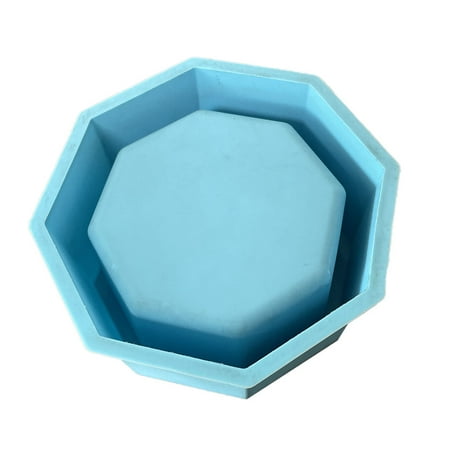 

Geometric Large Flowerpot Silicone Resin Molds for Making Succulent Plant Pot