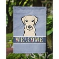 thumbnail image 3 of Caroline's Treasures BB1408GF Yellow Labrador Welcome Flag Garden Size , Small, multicolor, 3 of 3