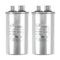 thumbnail image 6 of Uxcell 7.5uF 450V AC Aluminum Case with Terminal Round CBB65 Run Capacitor 2 Pack, 6 of 6