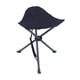 thumbnail image 2 of Taburete de camping plegable con trípode, taburete compacto para cazar, con correa para el hombro, para caminar, acampar, hacer senderismo, picnic al Negro, 2 of 8