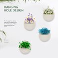 thumbnail image 3 of WEUVEB 4Ud Macetas De Pared Para Con Agujeros Ideales Para Plantas Y Almacenamiento, 3 of 8