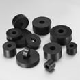 thumbnail image 4 of Uxcell 8-Pack Rubber Isolation Washers, 1.4" OD 0.4" ID 0.3" Thick for Home and Car Accessories, Black, 4 of 6