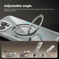thumbnail image 2 of GadgetCom Étui Magnétique Compatible avec Apple iPhone 16 Pro, Étui Rigide Transparente avec Support, Étui de Protection, 2 of 8