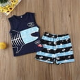 thumbnail image 5 of EIMELI Ensemble de Vêtements pour Bébé Garçon Sans Manches + Pantalon, 5 of 5