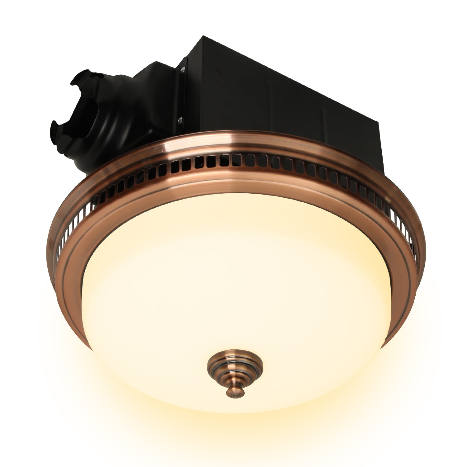 Ultra Quiet Bathroom Exhaust Fan with LED Light and Nightlight 110CFM 1