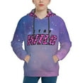 thumbnail image 4 of Ben Azelart Stay Wild Kids' Hoodie 3d Print Sweatshirt Soft Pullover Hooded With Big Pockets For Boys Or Girls Small, 4 of 8
