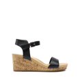 thumbnail image 2 of Sandalia DREAM PAIRS NINI-8 Negra Plataforma con Cuña 7.5 cm, 2 of 7