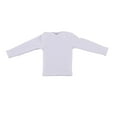 thumbnail image 1 of T-shirt Homme à Manches Longues 1/12 pour Poupée 6" Modèle de Figurines Homme Blanc, 1 of 8