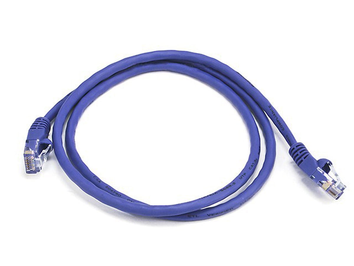 Monoprice 100FT 350MHz UTP Cat5e RJ45 Network Cable Purple Monoprice 100FT 350MHz UTP Cat5e RJ45 Network Cable Purple