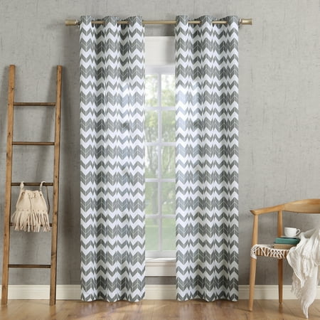 No 918 Kai Chevron Semi Sheer Grommet Curtain Panel Com - Lenwood Patio Door Solid Sheer Grommet Single Curtain Panel No 918 Kai Chevron Semi Sheer Grommet Curtain Panel Com - Lenwood Patio Door Solid Sheer Grommet Single Curtain Panel