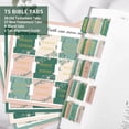thumbnail image 2 of Bible Tabs for Women & Men, Laminated Bible Tabs for Study Bible, Large Print Bible Tabs for Easy Navigation, Bible Index Tabs, 66 Tabs Old & New Testament, Extra 9 Blank Tabs - Cottage Floral, 2 of 7