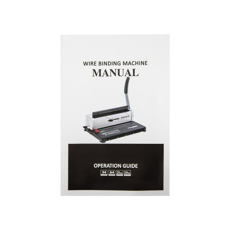  Hole puncher Loose-Leaf Punching Machine A4-30 Hole Spiral Coil  Binding Machine Accounting Financial documents, Notebook Suitable for  Individuals, Schools, Companies : Office Products