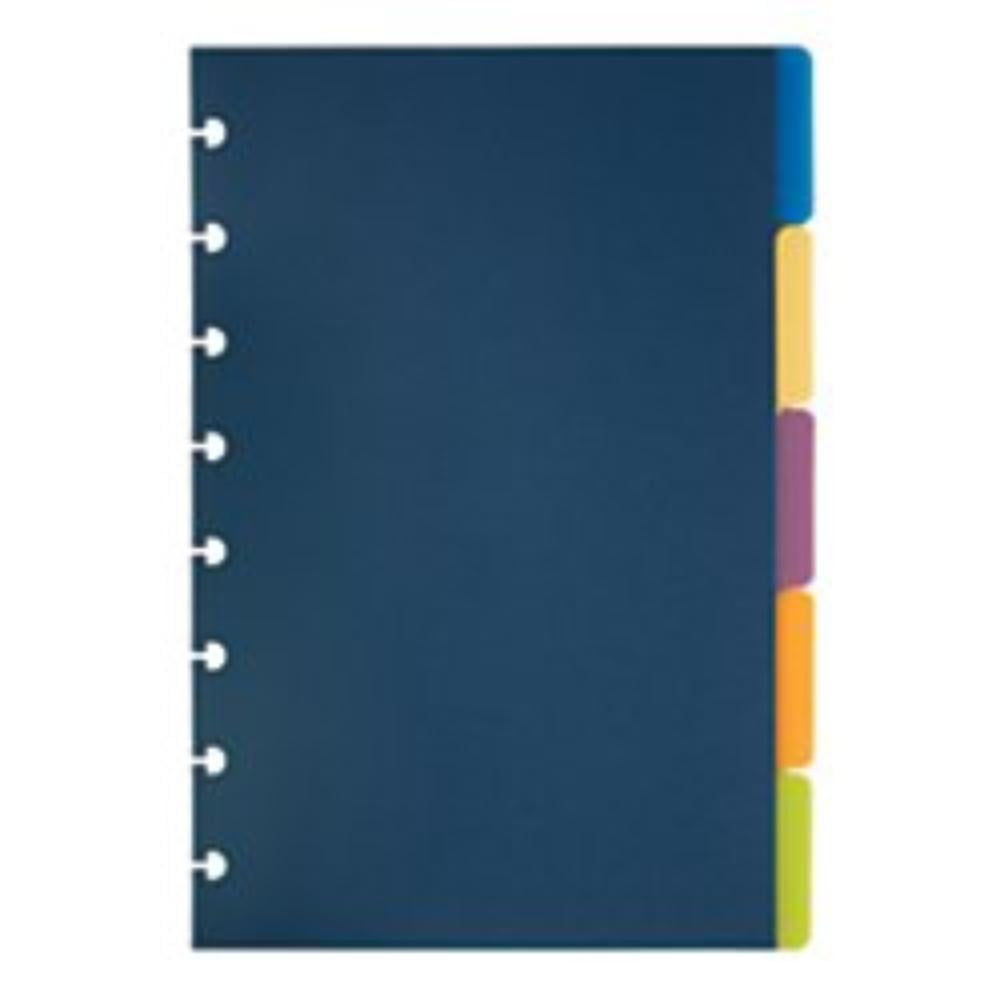 Custom NoteTaking System Discbound Tab Dividers, 5 1/2" x 8 1/2