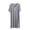 Bronze, variant on Miluxas Men's Modal Short Sleeve Nightshirt, V-Neck Button Detail Sleep Shirt, Ultra-Soft Loungewear Nightgown with Side Slits for Men Gray XL(XL)