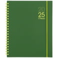 thumbnail image 3 of (6 pack) Mead Color Pop 2025 Weekly Monthly Planner, Green, 8.5" x 11", 3 of 9
