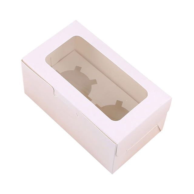 ENJOYW 10Pcs Bakery Box with Window Perfect Size Photograph Tool Bakery Box with Window for Gift Cake Box PaperSize Detail