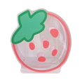 thumbnail image 2 of koolsoo Multifunctional Pen Holder Stand Desktop Organizer Acrylic Cosmetics Storage Box Strawberry, 2 of 9