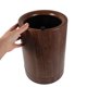 thumbnail image 5 of unbranded Basura Madera Café Sin Con Y Cubeta Interna Para Uso En Hogar, 5 of 6