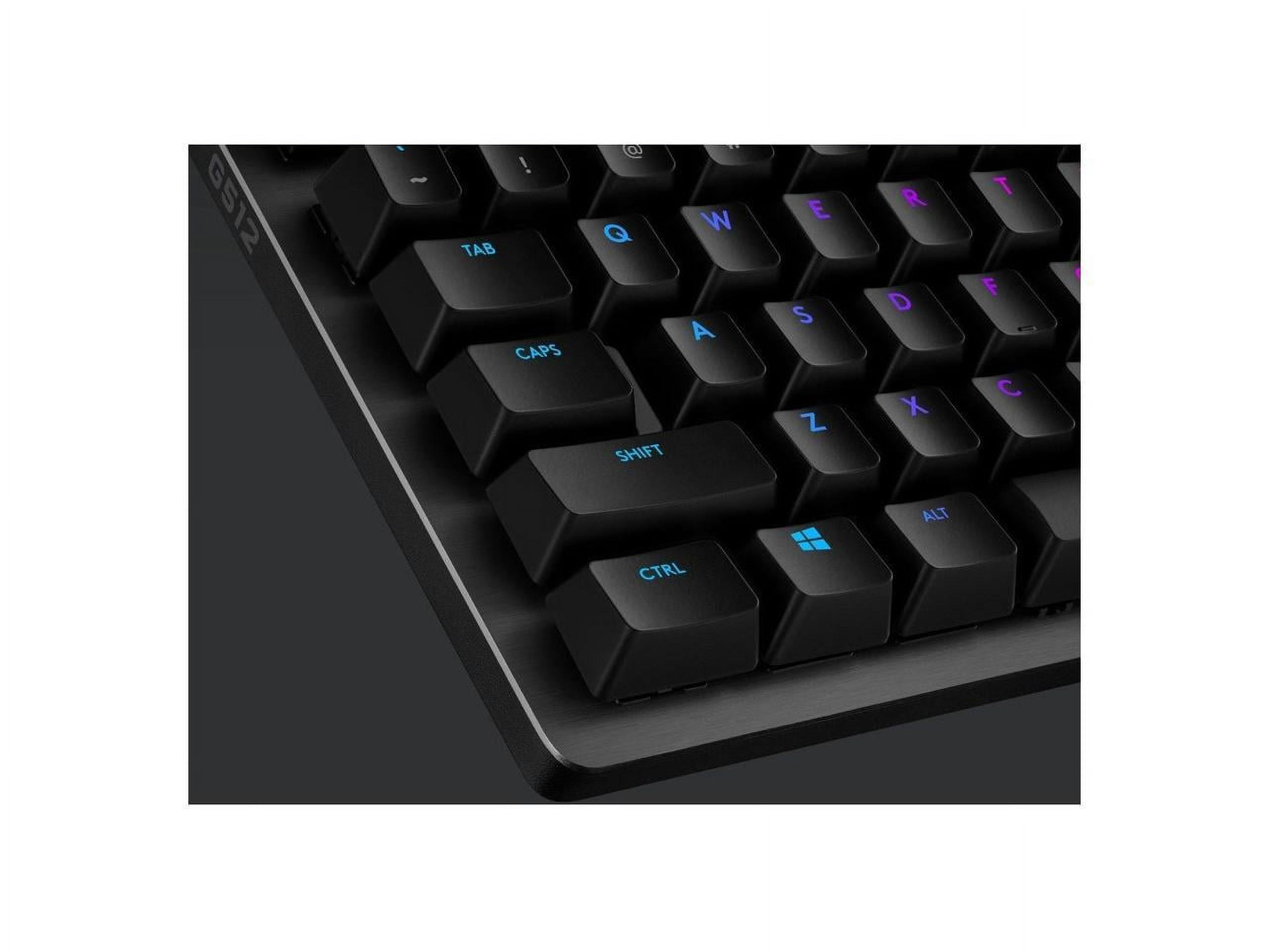 Logitech G512 Carbon LIGHTSYNC RGB Mechanical Gaming Keyboard (OPEN BO –  Digital-outlet-lb