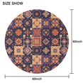 thumbnail image 6 of Design Pattern Round Tablecloth 60 Inch – Waterproof Polyester Table Cover with Full Print Design, Wrinkle Resistant & Washable for Kitchen Dining Party Decor, 6 of 6